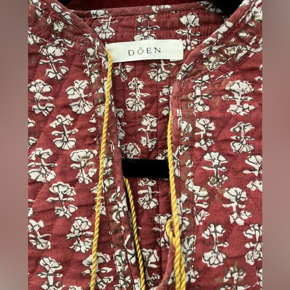 Doen Hamsa Top in Rust Block - Picture 6 of 8